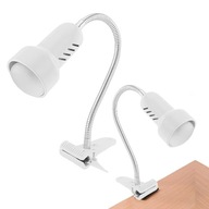 LAMPA E14 CLIP STOLNÁ LAMPA NOC