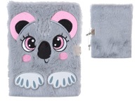 HAIRY Diary with Visiaci zámok 3D Talian Man A5 96 listov NOTEBOOK KOALA Plyšový medvedík HAIRY Diary with Visiaci zámok 3D Talian Man A5 96 listov NOTEBOOK KOALA Plyšový medvedík