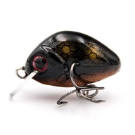Wobler DropKILLER FLOAT 25 2,5cm 1,5g čiernohnedý Wobler DropKILLER FLOAT 25 2,5cm 1,5g čiernohnedý