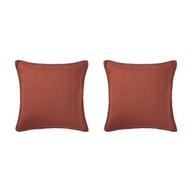 2 ks DYTAG Obliečka na vankúš - červenohnedá 50x50 cm 2 ks DYTAG Obliečka na vankúš - červenohnedá 50x50 cm