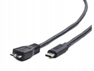 DISKOVÝ KÁBEL micro USB 3.0 na USB C TYP-C 1m dlhý DISKOVÝ KÁBEL micro USB 3.0 na USB C TYP-C 1m dlhý