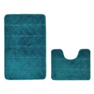 2 kusy CLASSIC33 protišmykové kúpeľňové predložky Wz.01 emerald-sea 2 kusy CLASSIC33 protišmykové kúpeľňové predložky Wz.01 emerald-sea