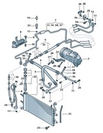 TESNENIE KLIMATIZACE O-KRUZOK VW AUDI SKODA SET TESNENIE KLIMATIZACE O-KRUZOK VW AUDI SKODA SET