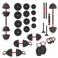 SET Činky, bitúmenové dosky 20KG HMS SGN120 PRO SET 6V1 SET Činky, bitúmenové dosky 20KG HMS SGN120 PRO SET 6V1