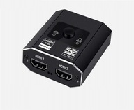 HDMI SPÍNAČ SPLITTER 4K SPLITTER SPÍNAČ