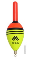 Mikado 08 priechodný LED plavák - 2,0+6g Mikado 08 priechodný LED plavák - 2,0+6g