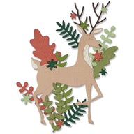 Sada matíc Thinlits - Sizzix - Delightful Deer, 19 ks. Sada matíc Thinlits - Sizzix - Delightful Deer, 19 ks.