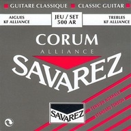Struny na klasickú gitaru Savarez 500AR Struny na klasickú gitaru Savarez 500AR