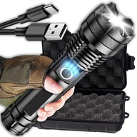 VÝKONNÁ LED TAKTICKÁ BATERKA XHP90 ZOOM VOJENSKÉ VODEODOLNÉ OBAL NA BATÉRIU VÝKONNÁ LED TAKTICKÁ BATERKA XHP90 ZOOM VOJENSKÉ VODEODOLNÉ OBAL NA BATÉRIU