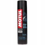 Motul E10 SHINE GO SPRAY - obnovuje lesk Motul E10 SHINE GO SPRAY - obnovuje lesk