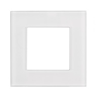 Sklenený rám Maclean, jednoduchý, biely, 86 x 86 mm,
