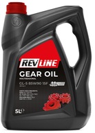 Balenie prevodového oleja Revline GL-5 85W90 15F 5 l Balenie prevodového oleja Revline GL-5 85W90 15F 5 l