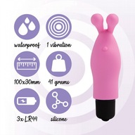 FeelzToys - Magic Finger Vibrator Rose Pink