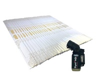 150ks SVADOBNÉ DLHÉ prskavky 70cm ZAPAĽOVAČ
