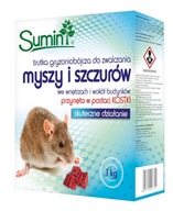 Jed na domáce myši a potkany vo forme 1kg kociek Sumin