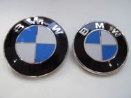 Sada odznakov logo znak maska ​​poklop BMW 82/74 mm sr