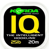 Fluorocarbon Leader Material Korda IQ Intelligent Hooklink 20 m 10 lb