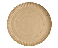 Jednorazové hnedé papierové taniere 28cm 40 ks. Jednorazové hnedé papierové taniere 28cm 40 ks.