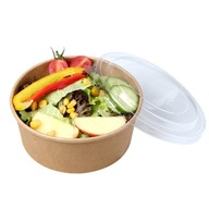 PAPIEROVÁ MISKA NA ŠALÁT 750ml KRAFT(50)REDPLAST PAPIEROVÁ MISKA NA ŠALÁT 750ml KRAFT(50)REDPLAST