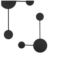 Nástenné a stropné svietidlo AMADEO - minimalistický dizajn, čierna farba, Rabalux Nástenné a stropné svietidlo AMADEO - minimalistický dizajn, čierna farba, Rabalux