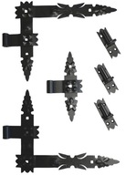 Kovaný uhlový záves 400 mm, práškové kovanie Kovaný uhlový záves 400 mm, práškové kovanie