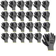 Pracovné rukavice potiahnuté EcoDrago Stavebné rukavice DURABLE 9 L 24p Pracovné rukavice potiahnuté EcoDrago Stavebné rukavice DURABLE 9 L 24p