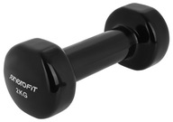 Činka Enero Fit VINYL 2 kg VDB čierna činka Činka Enero Fit VINYL 2 kg VDB čierna činka