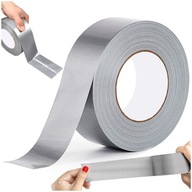 4x PEVNÁ VYSTUŽENÁ STRIEBORNO SIVÁ OPRAVNÁ PÁSKA 15M 48MM x 15M DUCT TAPE 4x PEVNÁ VYSTUŽENÁ STRIEBORNO SIVÁ OPRAVNÁ PÁSKA 15M 48MM x 15M DUCT TAPE