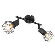 NÁSTENNÁ LAMPA GLOBO XARA I 54802S-2 ČIERNA NÁSTENNÁ LAMPA GLOBO XARA I 54802S-2 ČIERNA