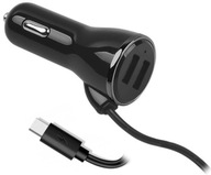 Autonabíjačka 2x USB + USB-C 4A, pružinová Autonabíjačka 2x USB + USB-C 4A, pružinová