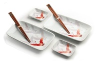 Sushi set s motívom žeriava CRANE, set pre 2 osoby Sushi set s motívom žeriava CRANE, set pre 2 osoby