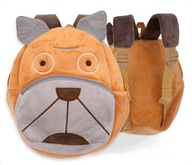 Školský batoh pre predškoláka, plyšový psík, 24 cm