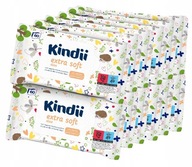 Kindii Extra Soft detské obrúsky 12 x 60 ks Kindii Extra Soft detské obrúsky 12 x 60 ks