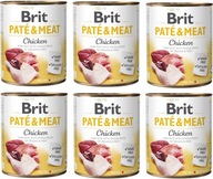 BRIT Paté & Meat Kuracie 6x 800g BRIT Paté & Meat Kuracie 6x 800g