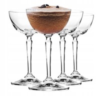 Vysoké poháre na koktailové martini nápoje, sada 4 ks Vysoké poháre na koktailové martini nápoje, sada 4 ks