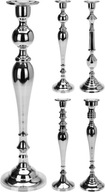 Lumarko Svietnik strieborný 48cm 4 druhy Lumarko Svietnik strieborný 48cm 4 druhy