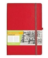 Zápisník 21,0x12,8 Antra Odtiene červenej Zápisník 21,0x12,8 Antra Odtiene červenej