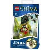 LEGO CHIMA LED PRSTEŇ NA KĽÚČENSTVO CRAGGER LGL KE36 KROKODÝL