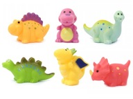 HRAČKA DO KÚPEĽA GUMA DINOSAUR FÍRKA RÔZNE DIZAJNY SADA 6 ks HRAČKA DO KÚPEĽA GUMA DINOSAUR FÍRKA RÔZNE DIZAJNY SADA 6 ks