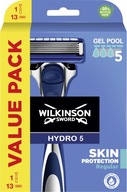 Holiaci strojček Wilkinson Hydro 5 + 13 nábojov Holiaci strojček Wilkinson Hydro 5 + 13 nábojov