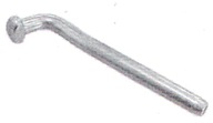 T4 hákový koniec pre 4 mm lano T4 hákový koniec pre 4 mm lano