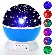 NOČNÁ LAMPA STARS SKY PROJEKTOR LED 360° USB NOČNÁ LAMPA STARS SKY PROJEKTOR LED 360° USB