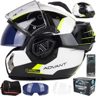 Moto prilba LS2 FF906 Advant Codex White Black 3XL Moto prilba LS2 FF906 Advant Codex White Black 3XL