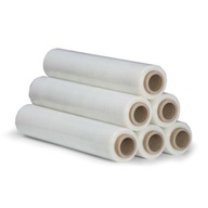 6 ks TRANSPARENTNÁ STRETCH FÓLIA 1,50 kg 6 ks TRANSPARENTNÁ STRETCH FÓLIA 1,50 kg