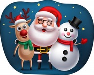 VIANOČNÝ TVAR VANKÚŠ Sob Santa Claus VIANOČNÝ TVAR VANKÚŠ Sob Santa Claus
