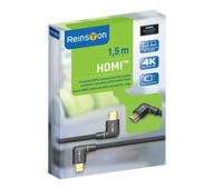Kábel Reinston EK027 4K HDMI - HDMI uhlový kábel, 1,5 metra Kábel Reinston EK027 4K HDMI - HDMI uhlový kábel, 1,5 metra