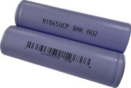 2x CELL N18650CP BAK 3350mAh 3,7V 2x CELL N18650CP BAK 3350mAh 3,7V