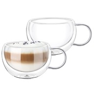 Termálne poháre poháre 400ml COFFEE LATTE CAPUCCINO TEA Wilmax 2 ks