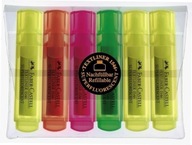 Sada zvýrazňovačov FABER CASTELL 6 Sada zvýrazňovačov FABER CASTELL 6