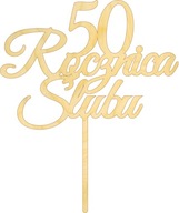 Topper 50. výročie svadby, 50 rokov spolu preglejka Topper 50. výročie svadby, 50 rokov spolu preglejka